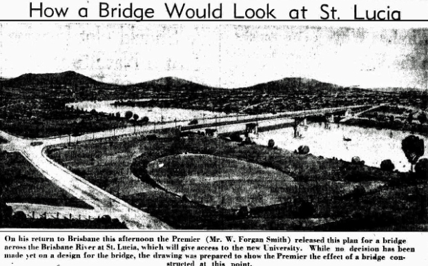 St. Lucia West End bridge Concept 1939