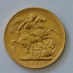 1893 australian gold sovereign
