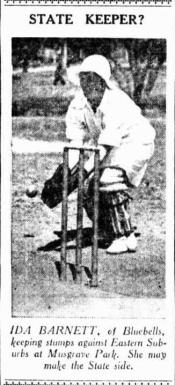 womens cricket 1936